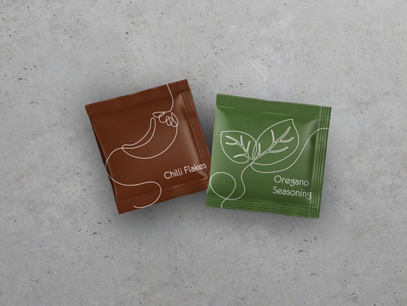 Sample Sachet Pouches