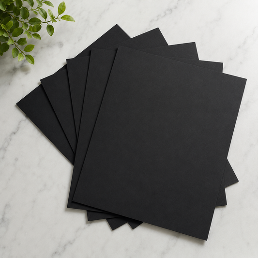Black Kraft Paper