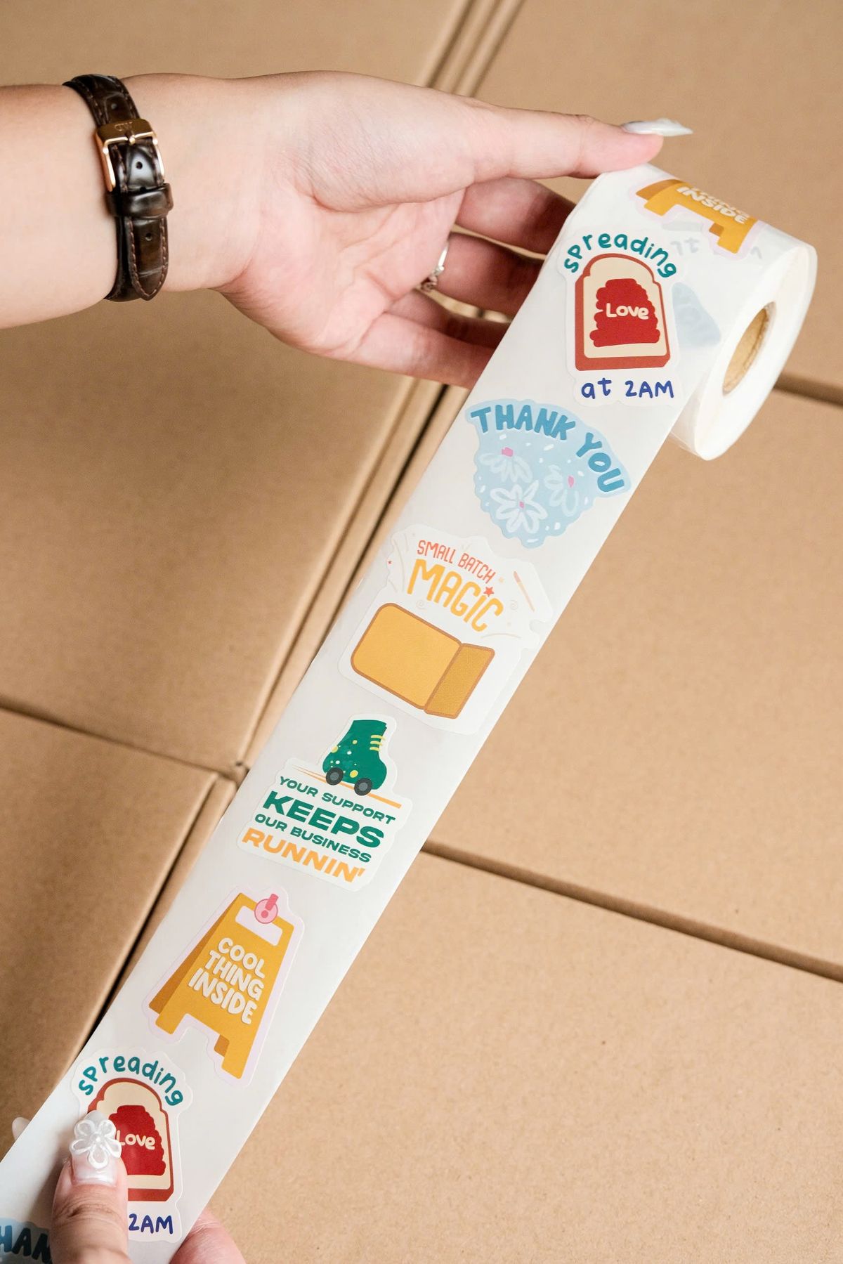 Custom Sticker & Tag Printing